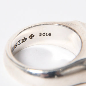 CHROME HEARTS クロムハーツ リング 指輪 LIL PJ 3CHプラス 19.5号 重量約17.34g シルバー シルバ−925 美品 中古 4a007038