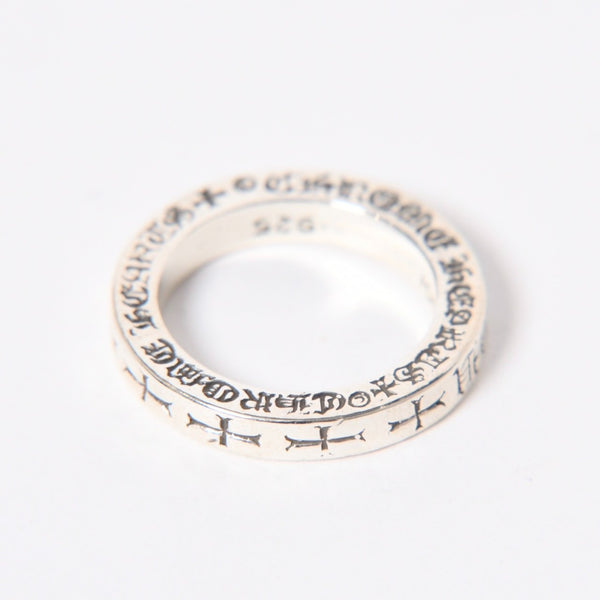 極美品 CHROME HEARTS クロムハーツ RING SPACER 3MM FK YOU スペーサーリング 3MM 指輪 重量約5.35g サイズ約9号 シルバー925 中古 4a006696