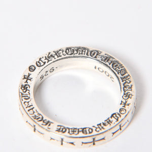 極美品 CHROME HEARTS クロムハーツ RING SPACER 3MM FK YOU スペーサーリング 3MM 指輪 重量約5.35g サイズ約9号 シルバー925 中古 4a006696