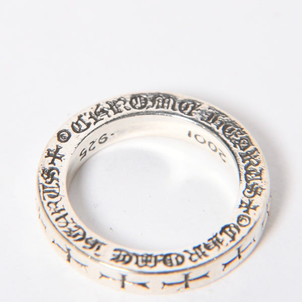 極美品 CHROME HEARTS クロムハーツ RING SPACER 3MM FK YOU スペーサーリング 3MM 指輪 重量約5.35g サイズ約9号 シルバー925 中古 4a006696