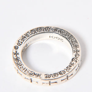 極美品 CHROME HEARTS クロムハーツ RING SPACER 3MM FK YOU スペーサーリング 3MM 指輪 重量約5.35g サイズ約9号 シルバー925 中古 4a006696