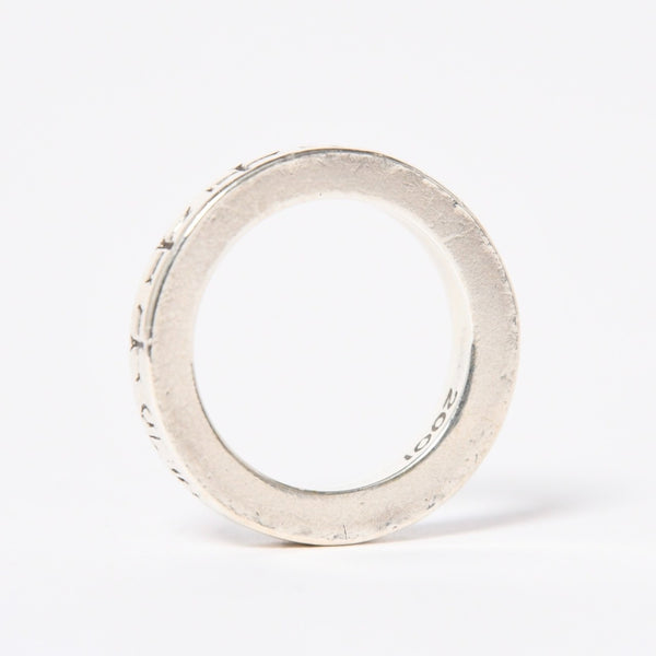 極美品 CHROME HEARTS クロムハーツ RING SPACER 3MM FK YOU スペーサーリング 3MM 指輪 重量約5.35g サイズ約9号 シルバー925 中古 4a006696