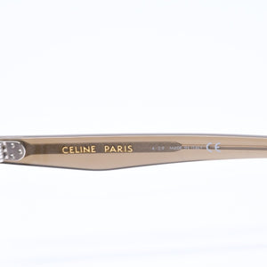 極美品 CELINE セリーヌ サングラス アイウェア CL4034FS 57P 50◻︎23 145 グラデーションレンズ カーキ 中古 4a006702