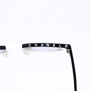 極美品 CHANEL シャネル サングラス アイウェア 5414-A c.1763/S6 サイズ54□20 140 ココマーク バイカラー 中古 4a006632