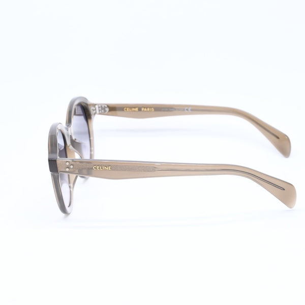 極美品 CELINE セリーヌ サングラス アイウェア CL4034FS 57P 50◻︎23 145 グラデーションレンズ カーキ 中古 4a006702