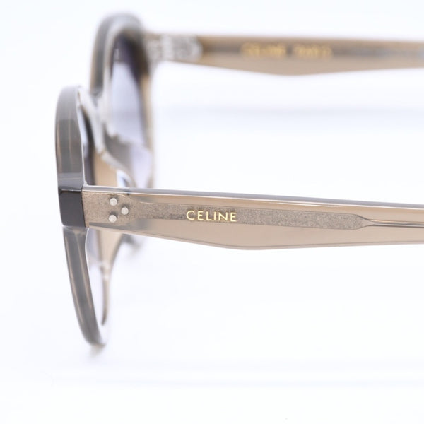 極美品 CELINE セリーヌ サングラス アイウェア CL4034FS 57P 50◻︎23 145 グラデーションレンズ カーキ 中古 4a006702