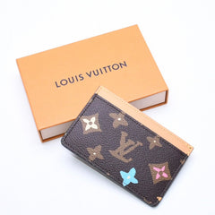 新品未使用 LOUIS VUITTON ルイヴィトン ポルトカルト サーンプル カードケース M83348 モノグラム クラギー Tyler,The Creator 中古 4a006601