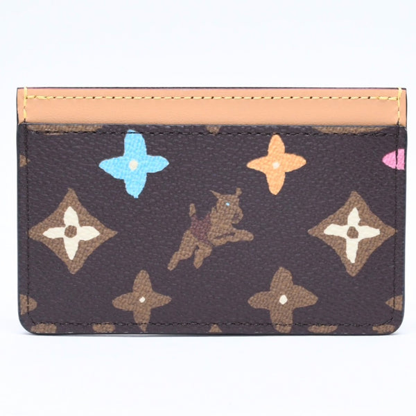 新品未使用 LOUIS VUITTON ルイヴィトン ポルトカルト サーンプル カードケース M83348 モノグラム クラギー Tyler,The Creator 中古 4a006601