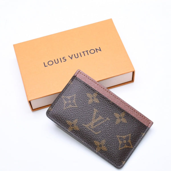 新品未使用 LOUIS VUITTON ルイヴィトン ポルト カルト サーンプル カードケース M61733 モノグラム ブラウン 中古 4a006617