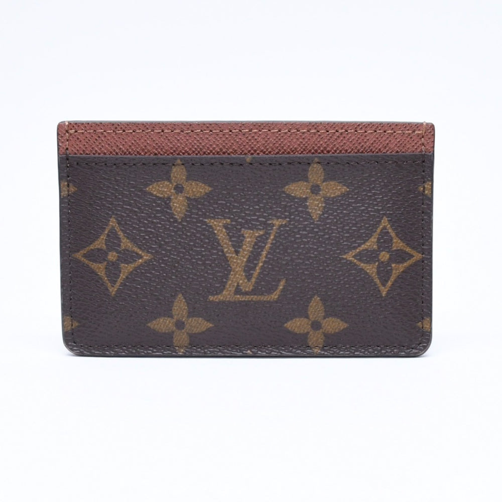 新品未使用 LOUIS VUITTON ルイヴィトン ポルト カルト サーンプル カードケース M61733 モノグラム ブラウン 中古 4a006617