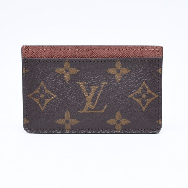 新品未使用 LOUIS VUITTON ルイヴィトン ポルト カルト サーンプル カードケース M61733 モノグラム ブラウン 中古 4a006617