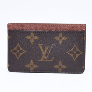 新品未使用 LOUIS VUITTON ルイヴィトン ポルト カルト サーンプル カードケース M61733 モノグラム ブラウン 中古 4a006617