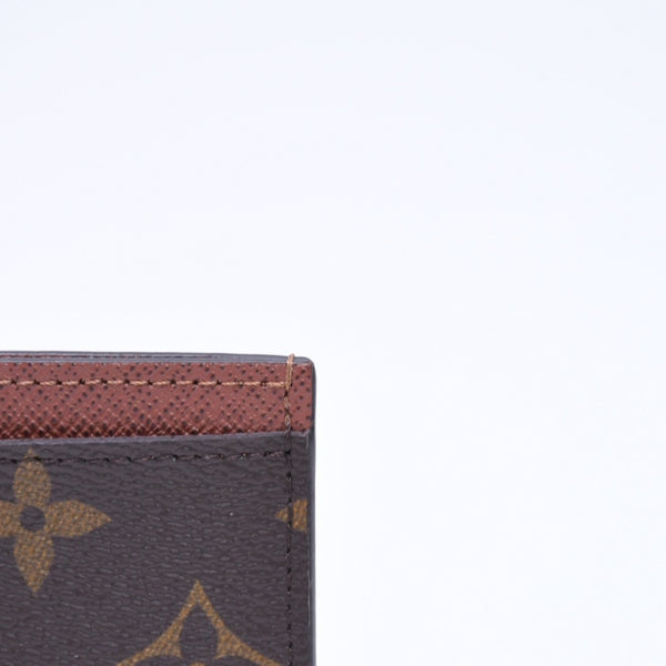 新品未使用 LOUIS VUITTON ルイヴィトン ポルト カルト サーンプル カードケース M61733 モノグラム ブラウン 中古 4a006617
