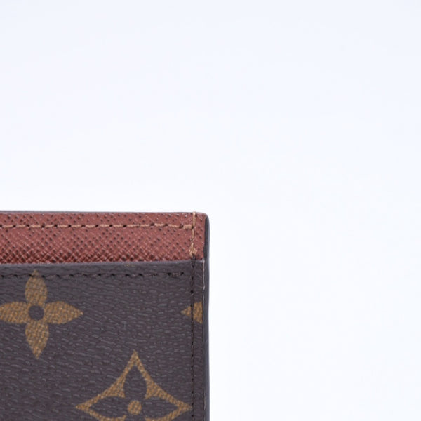 新品未使用 LOUIS VUITTON ルイヴィトン ポルト カルト サーンプル カードケース M61733 モノグラム ブラウン 中古 4a006617