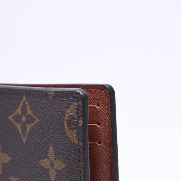 極美品 LOUIS VUITTON ルイヴィトン オーガナイザー ドゥ ポッシュ カードケース M60502 モノグラム ブラウン 中古 4a006602