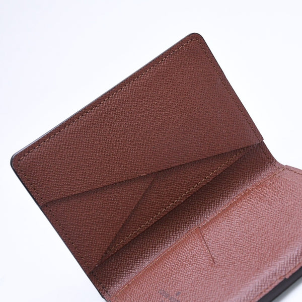 極美品 LOUIS VUITTON ルイヴィトン オーガナイザー ドゥ ポッシュ カードケース M60502 モノグラム ブラウン 中古 4a006602