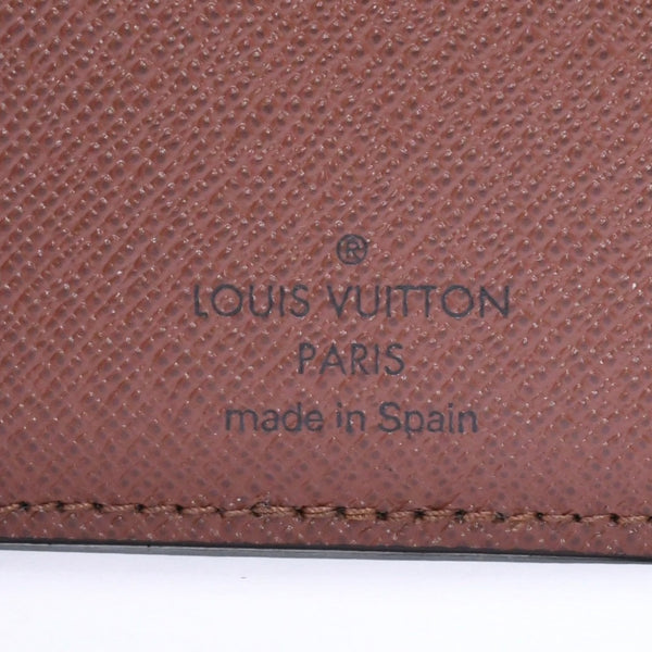 極美品 LOUIS VUITTON ルイヴィトン オーガナイザー ドゥ ポッシュ カードケース M60502 モノグラム ブラウン 中古 4a006602