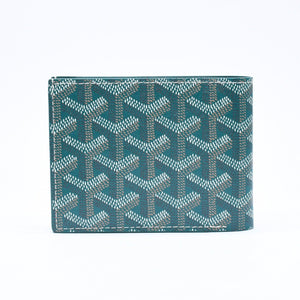 新品未使用 GOYARD ゴヤール 新品未使用 VICTOIRE WALLET ヴィクトワール ウォレット VICTO8PMLTY09CL09X PVC レザー グリーン 中古 4a006732