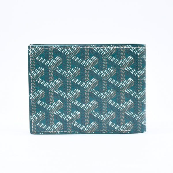 新品未使用 GOYARD ゴヤール 新品未使用 VICTOIRE WALLET ヴィクトワール ウォレット VICTO8PMLTY09CL09X PVC レザー グリーン 中古 4a006732