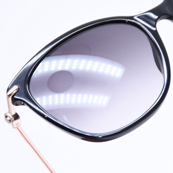 極美品 LOEWE ロエベ サングラス アイウェア SLW935 COL 700E サイズ56□18 135 サイドロゴ ブラック アセテート 中古 4a006712