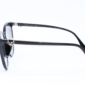 極美品 FENDI フェンディ サングラス アイウェア FF 0310 サイズ58◻︎17 145 ブラック シルバー金具 中古 4a006695