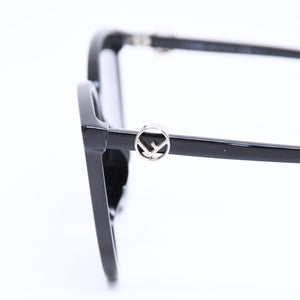 極美品 FENDI フェンディ サングラス アイウェア FF 0310 サイズ58◻︎17 145 ブラック シルバー金具 中古 4a006695