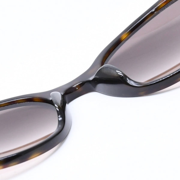 極美品 PRADA プラダ サングラス アイウェア SPR17AS-F 2AU-3D0 サイズ55□21 140 ベッコウ柄 サイドロゴ アセテート 中古 4a006708