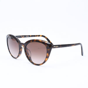 極美品 PRADA プラダ Sunglasses サングラス アイウェア ブラウン ブラック SPR 02V-F サイズ54◻︎20 中古 4a006692