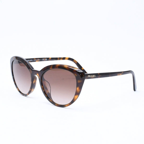 極美品 PRADA プラダ Sunglasses サングラス アイウェア ブラウン ブラック SPR 02V-F サイズ54◻︎20 中古 4a006692
