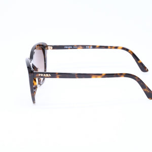 極美品 PRADA プラダ Sunglasses サングラス アイウェア ブラウン ブラック SPR 02V-F サイズ54◻︎20 中古 4a006692