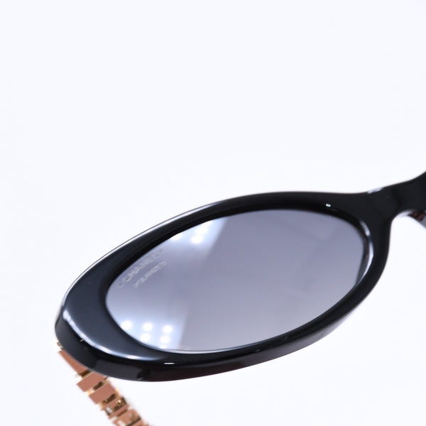 新品同様 CHANEL シャネル サングラス アイウェア 5565-A c.622/S8 サイズ54□17 140 ココマーク ブラック アセテート 中古 4a006614