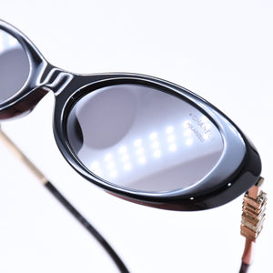 新品同様 CHANEL シャネル サングラス アイウェア 5565-A c.622/S8 サイズ54□17 140 ココマーク ブラック アセテート 中古 4a006614