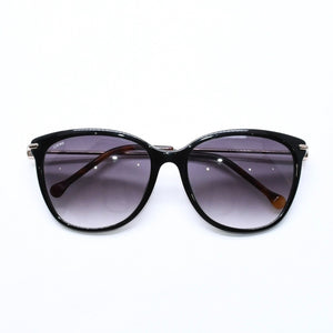 極美品 LOEWE ロエベ サングラス アイウェア SLW935 COL 700E サイズ56□18 135 サイドロゴ ブラック アセテート 中古 4a006712