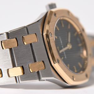 AUDEMARS PIGUET オーデマ ピゲ ロイヤルオーク レディ 25mm 腕時計 66339SA.OO.0722SA.01 YG SS 重量53.74g グレー文字盤 美品 中古 4a006715
