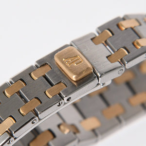 AUDEMARS PIGUET オーデマ ピゲ ロイヤルオーク レディ 25mm 腕時計 66339SA.OO.0722SA.01 YG SS 重量53.74g グレー文字盤 美品 中古 4a006715