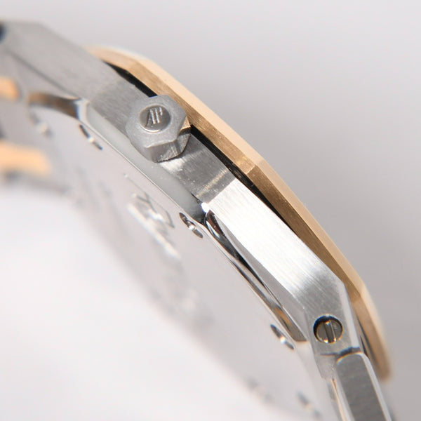 AUDEMARS PIGUET オーデマ ピゲ ロイヤルオーク レディ 25mm 腕時計 66339SA.OO.0722SA.01 YG SS 重量53.74g グレー文字盤 美品 中古 4a006715