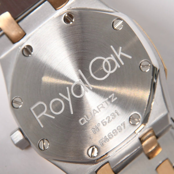 AUDEMARS PIGUET オーデマ ピゲ ロイヤルオーク レディ 25mm 腕時計 66339SA.OO.0722SA.01 YG SS 重量53.74g グレー文字盤 美品 中古 4a006715