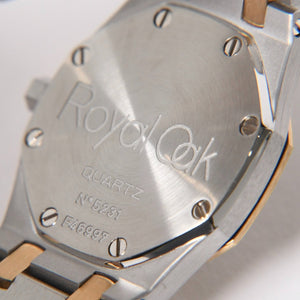 AUDEMARS PIGUET オーデマ ピゲ ロイヤルオーク レディ 25mm 腕時計 66339SA.OO.0722SA.01 YG SS 重量53.74g グレー文字盤 美品 中古 4a006715
