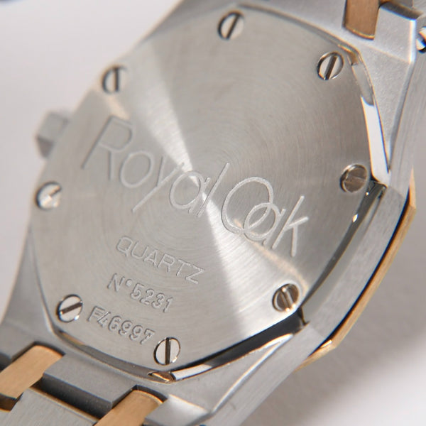 AUDEMARS PIGUET オーデマ ピゲ ロイヤルオーク レディ 25mm 腕時計 66339SA.OO.0722SA.01 YG SS 重量53.74g グレー文字盤 美品 中古 4a006715