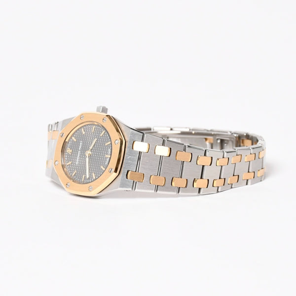 AUDEMARS PIGUET オーデマ ピゲ ロイヤルオーク レディ 25mm 腕時計 66339SA.OO.0722SA.01 YG SS 重量53.74g グレー文字盤 美品 中古 4a006715