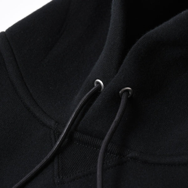極美品 SACAI サカイ スポンジスウェット × ナイロンツイルフーディ SCM-057 2サイズ ブラック ドッキング シルバー金具 日本製 中古 4a006869