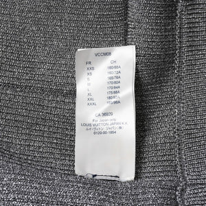 極美品 LOUIS VUITTON ルイヴィトン リブユーティリティベスト RM192 ヴァージル期 Sサイズ 3Dマルチポケット シルバー グレー金具 中古 4a006867