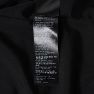 新品同様品 BALENCIAGA バレンシアガ 3B Sports Icon パーファージャケット スキーウェア 2023AW ブラック 773985 TP039 サイズ46 中古 4a006863