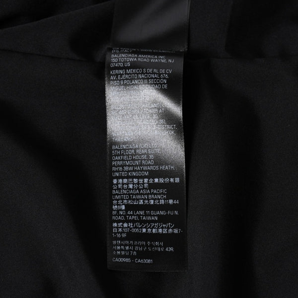 新品同様品 BALENCIAGA バレンシアガ 3B Sports Icon パーファージャケット スキーウェア 2023AW ブラック 773985 TP039 サイズ46 中古 4a006863