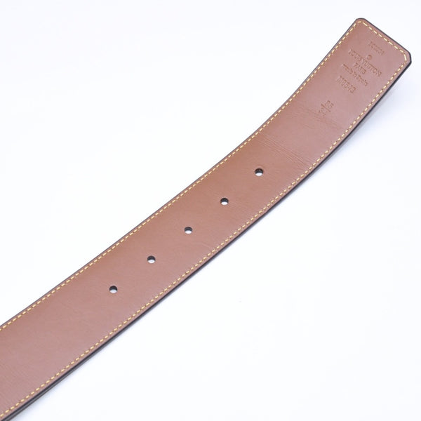 極美品 LOUIS VUITTON ルイヴィトン サンチュール LV ランチ スタッズ 40MM リバーシブル ベルト M8543 サイズ85/34 バイカラー 中古 4a007147