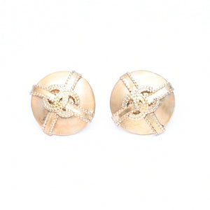 CHANEL シャネル ピアス イヤリング Coco Mark ココマーク 97A刻印 重量約20.0g ゴールド 美品 中古 4c063158