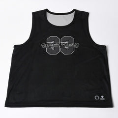 New and unused CHROME HEARTS MESH WARM UP JERSEY CH Print Mesh Reversible Tank Top Size L Used 4a000672