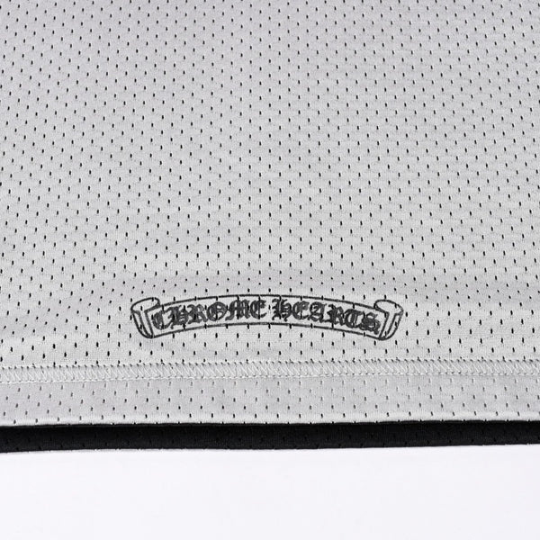 New and unused CHROME HEARTS MESH WARM UP JERSEY CH Print Mesh Reversible Tank Top Size L Used 4a000672