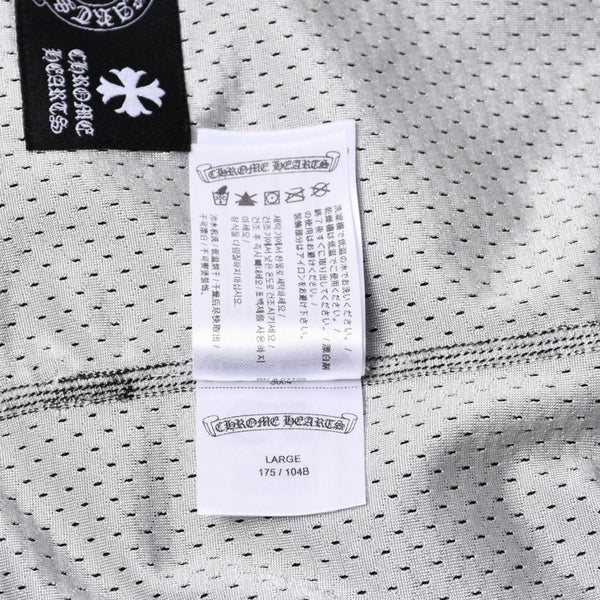 New and unused CHROME HEARTS MESH WARM UP JERSEY CH Print Mesh Reversible Tank Top Size L Used 4a000672