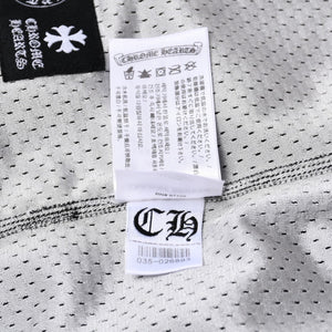 New and unused CHROME HEARTS MESH WARM UP JERSEY CH Print Mesh Reversible Tank Top Size L Used 4a000672